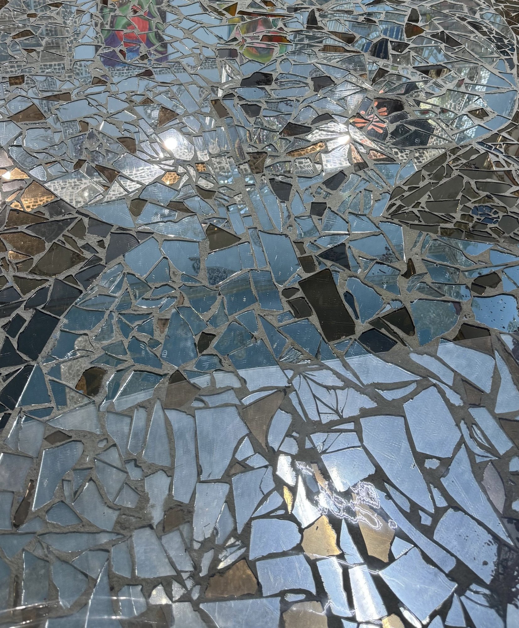 Every fragment cut and set by hand